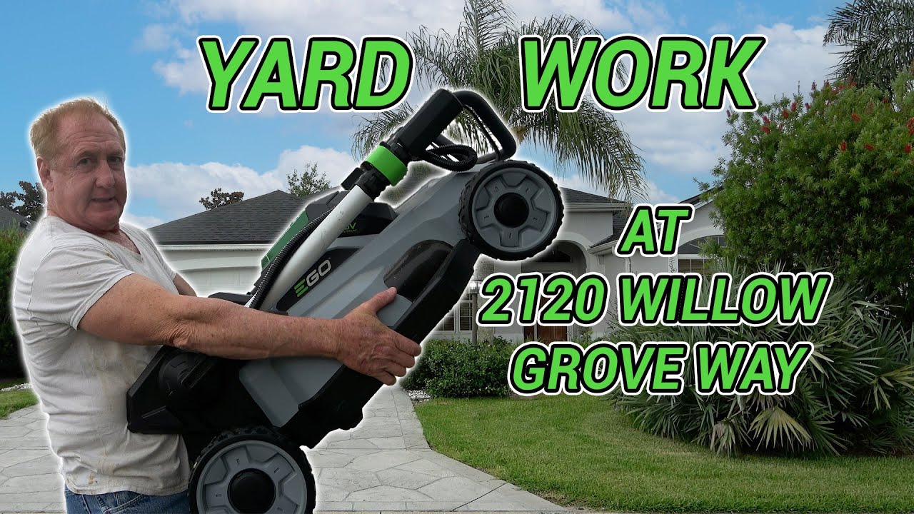 Putting In The Sweat Equity | Yard Work At My Newest Listing | 2120 Willow Grove Way | The Villages