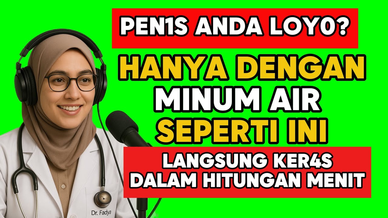 Pria 60+ Bisa Kuat Kembali! Rahasianya Ternyata Cara Minum Air Ini...