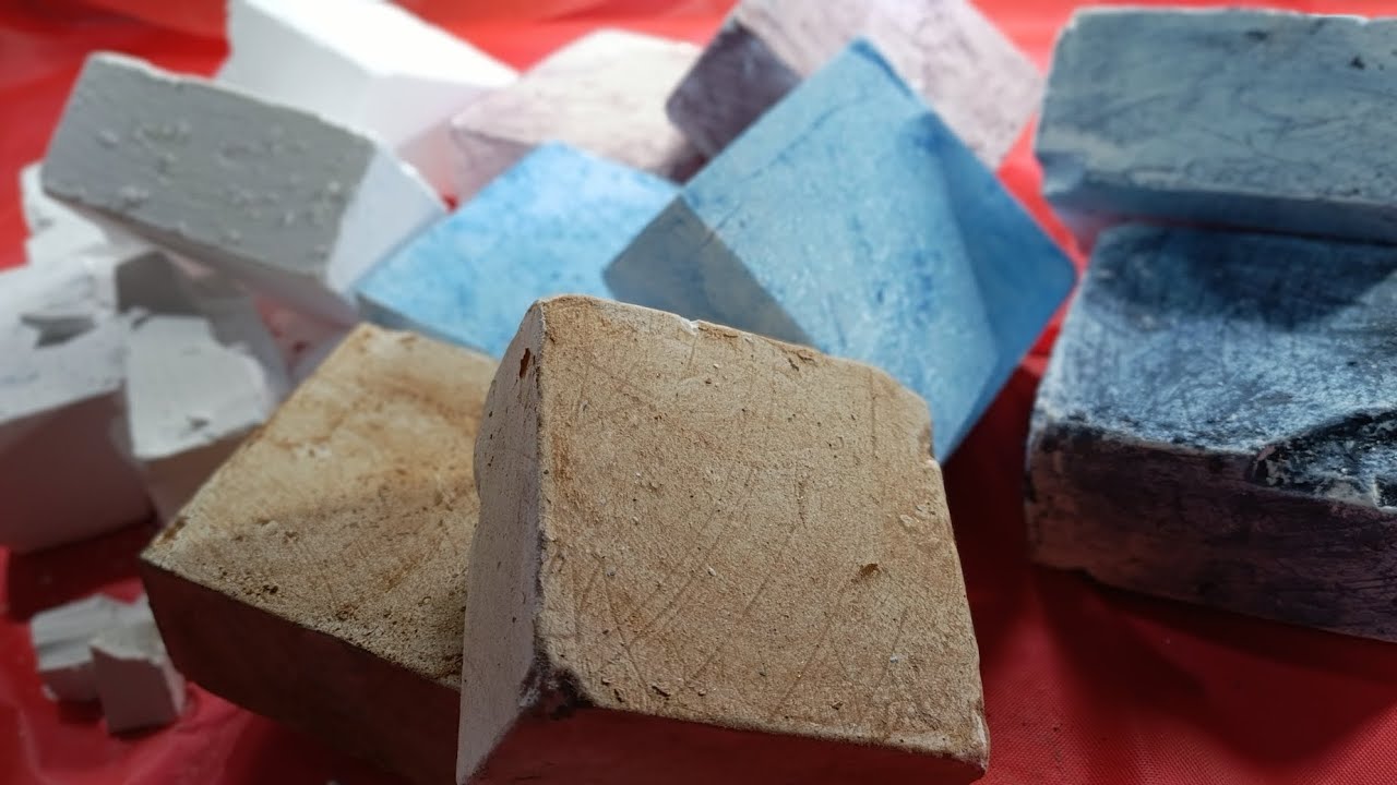 ASMRCHALK🤍pleasant crunch of hard and soft GymChalk for your satisfaction💚