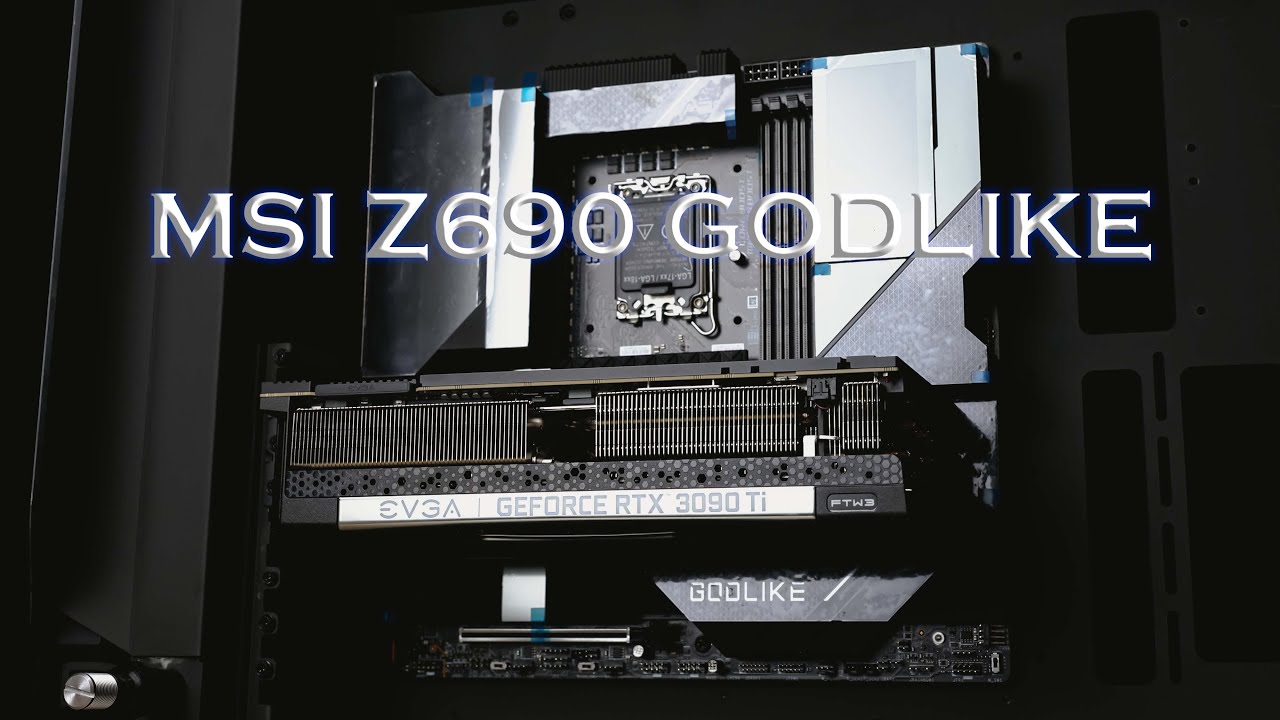 MSI Z690  GODLIKE UNBOX, QUICK POWER ON, AND LOOK AT VERY A GIMMICKY SCREEN ATTACHMENT
