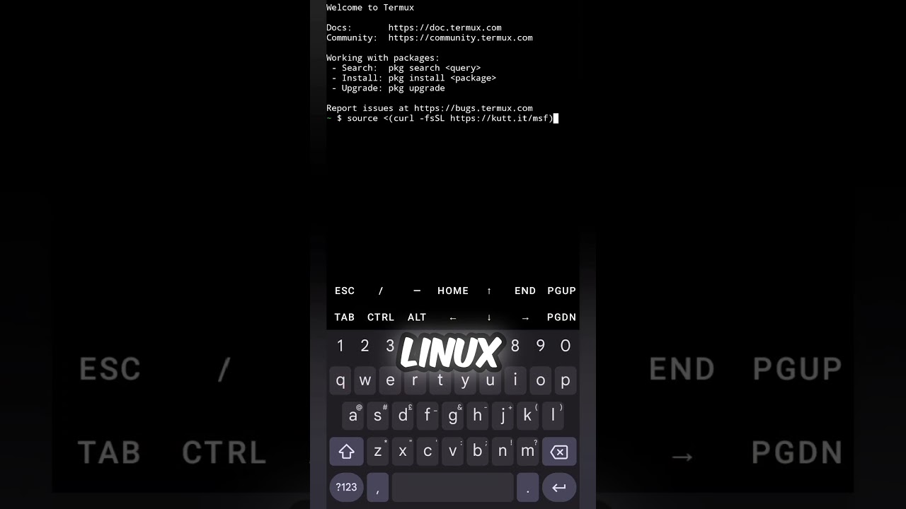 #ethicalhacking #coding #termux #android #tech #code #linux #terminal #github