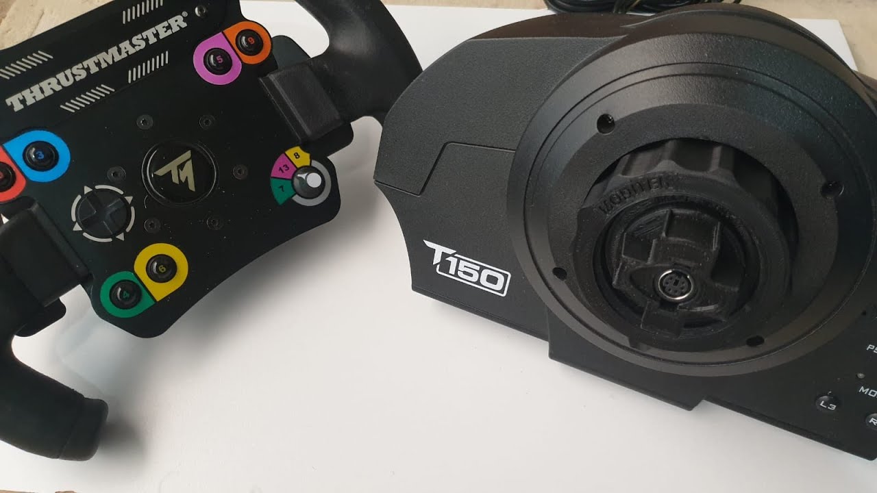 Thrustmaster T150 Quick Release Kit and Wheel Hub / Thrustmaster TMX PRO Quick Release Kit.