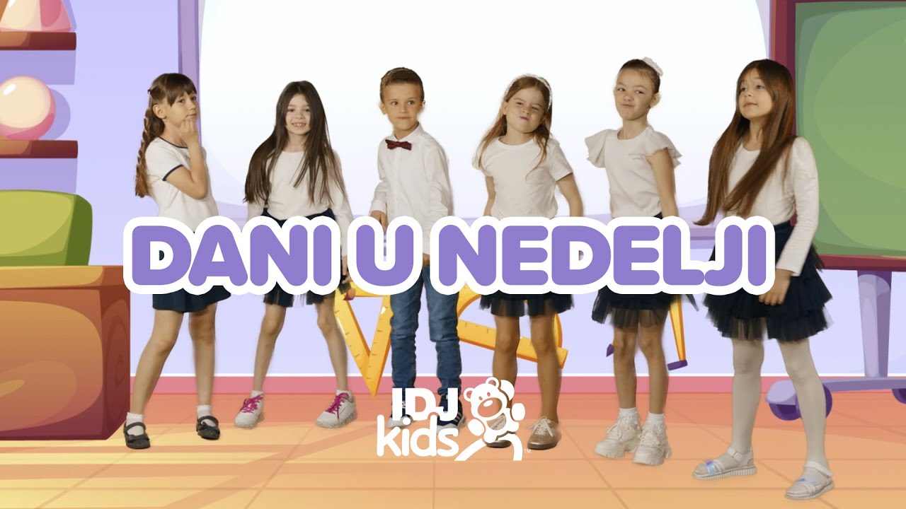 DANI U NEDELJI // NAJLEPSE DECIJE PESME // MARI MARI MUSIC & @IDJKids