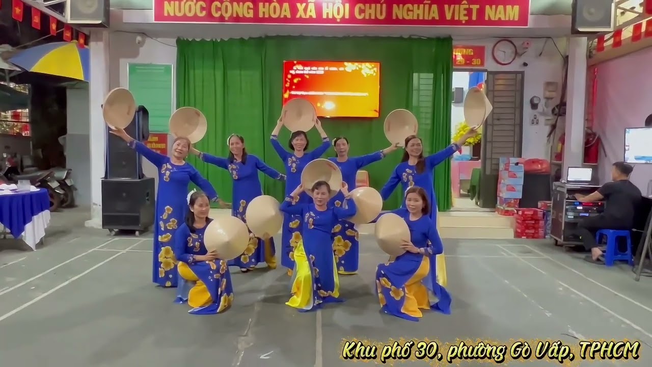 Văn nghệ mừng xuân Bính Ngọ - Khu phố 30 - phường Gò Vấp - TPHCM