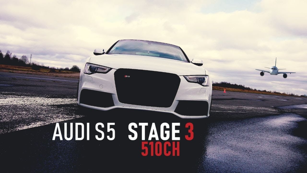 Audi S5 éthanol  STAGE 3 . 530CH !  avion de chasse !