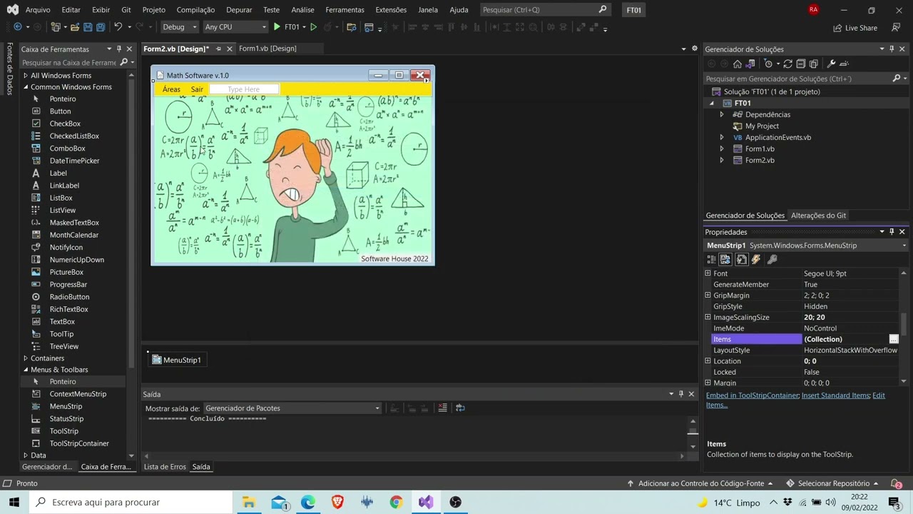 Visual Basic 2022 FT 01 Parte 2/2 - Programação