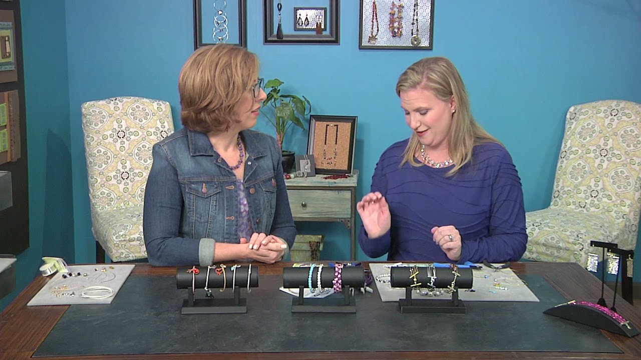 Create stacking bracelets on Beads, Baubles and Jewels with Meredith Roddy (2405-1)
