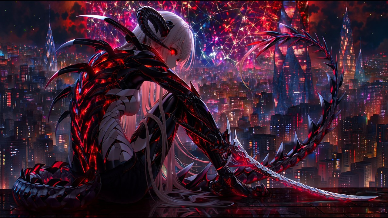 DRAGON PROTOCOL: I BECAME MYSELF (Industrial Metal x Dark Synthwave x Symphonic Hybrid)