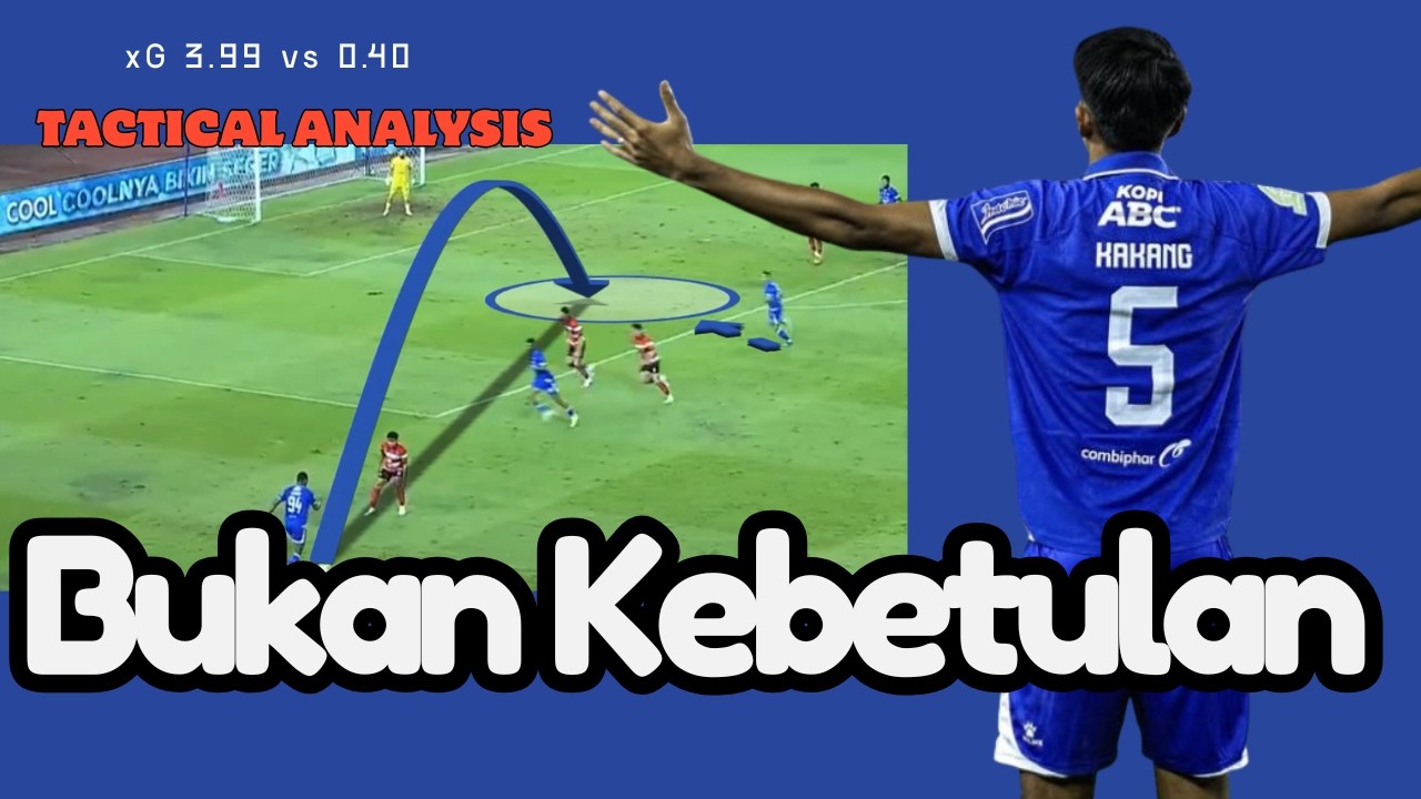 Menang 5-0 : Persib Berubah Jadi Atraktif? Ternyata Tidak