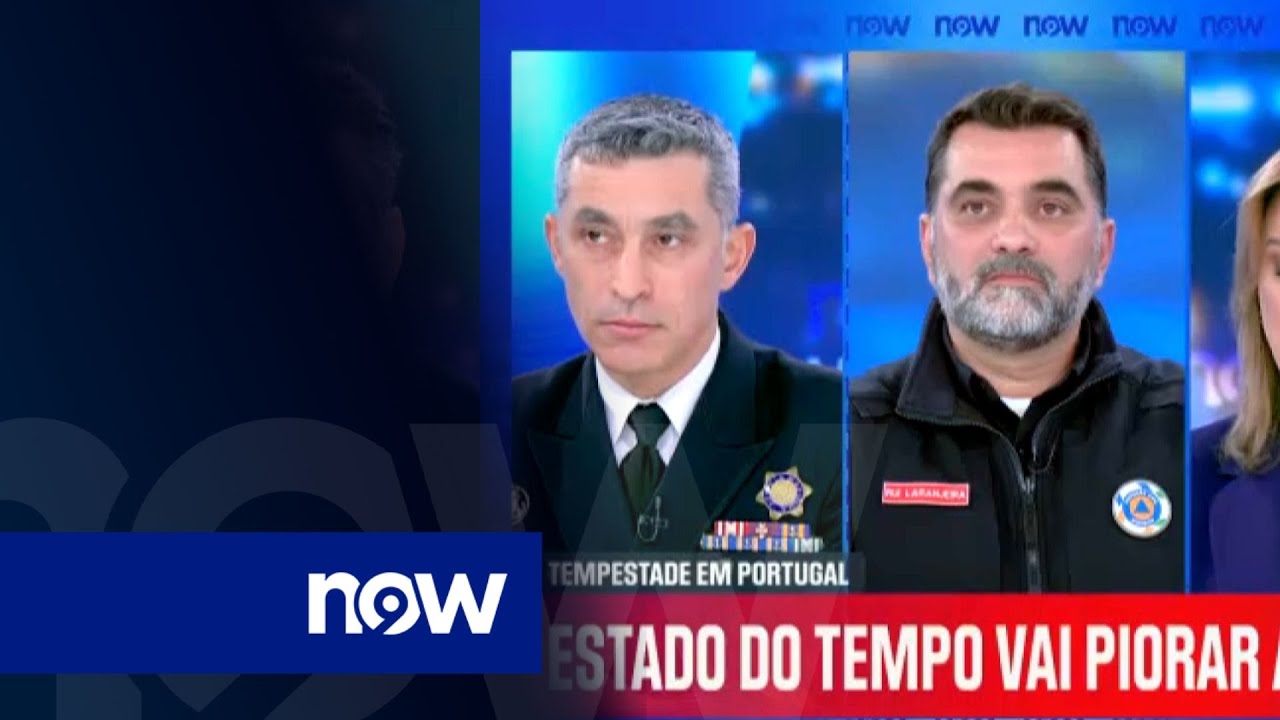 Mau tempo em Portugal: «Estamos a tratar das medidas preventivas»