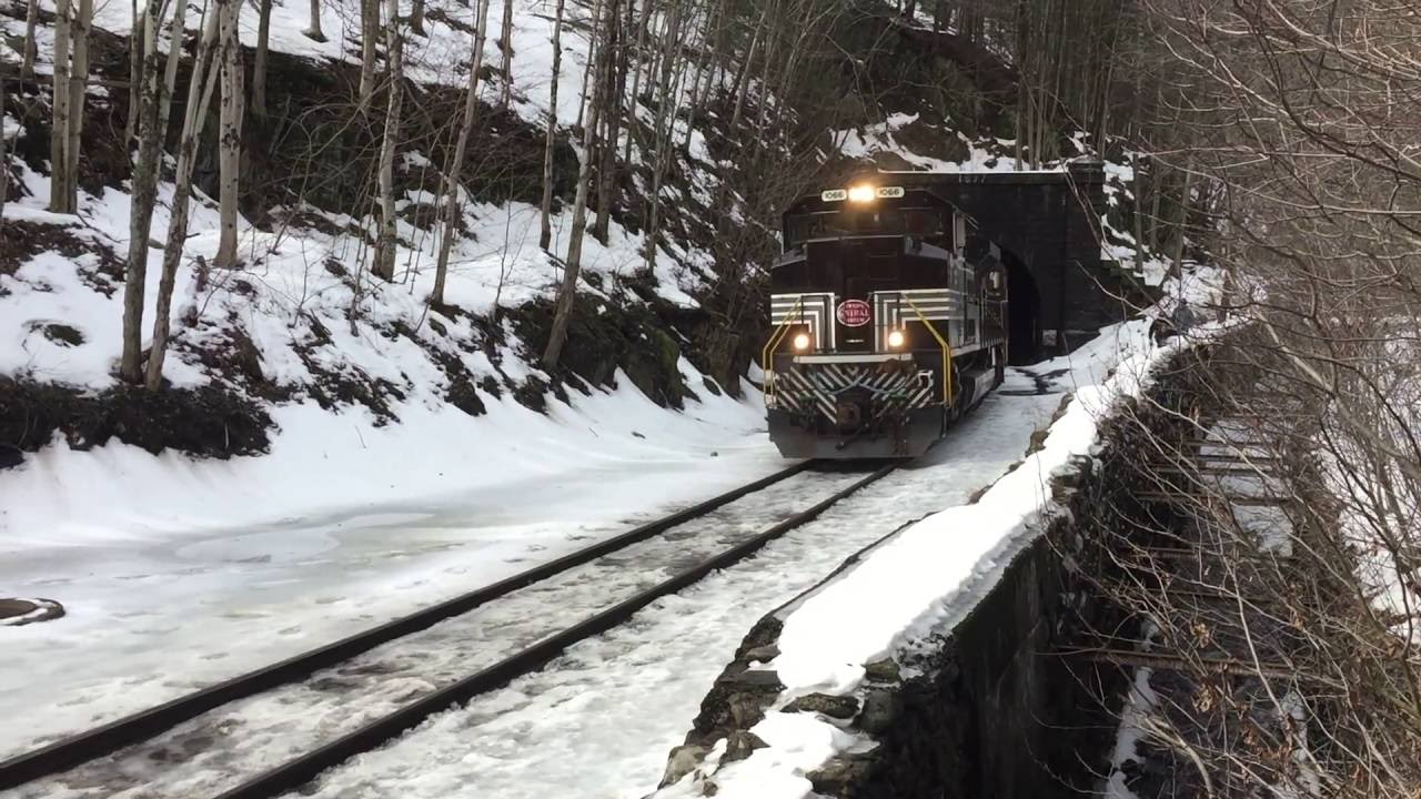 Railfanning Hoosac Tunnel NS New York Central Heritage