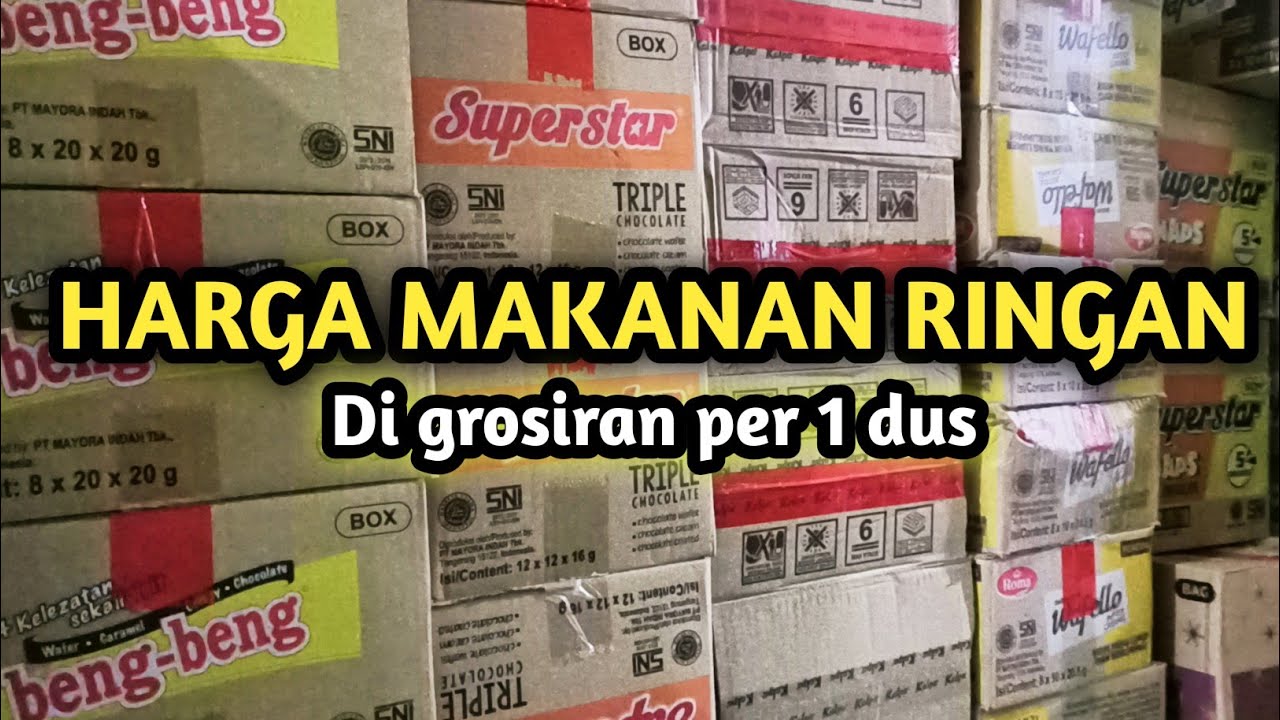 HARGA SNACK PER DUS