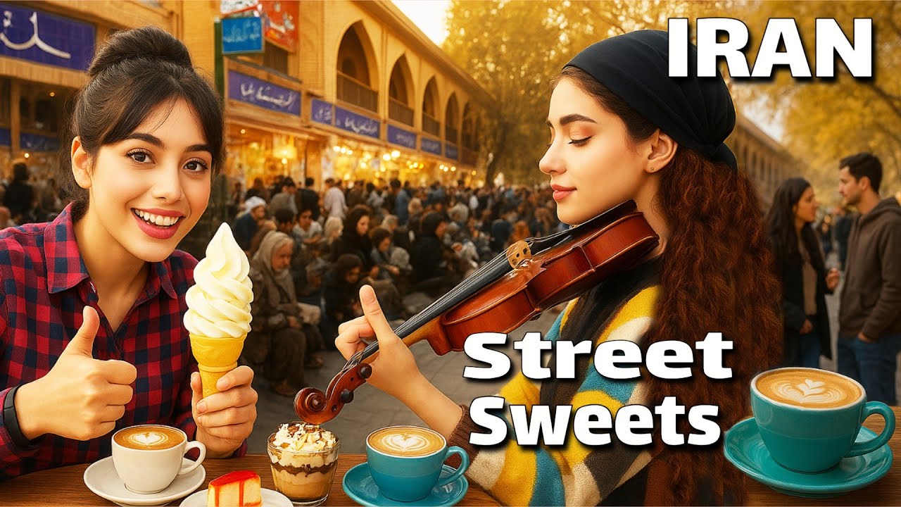 Exploring the souvenirs and sweets of Tehran's Grand Bazaar🔥