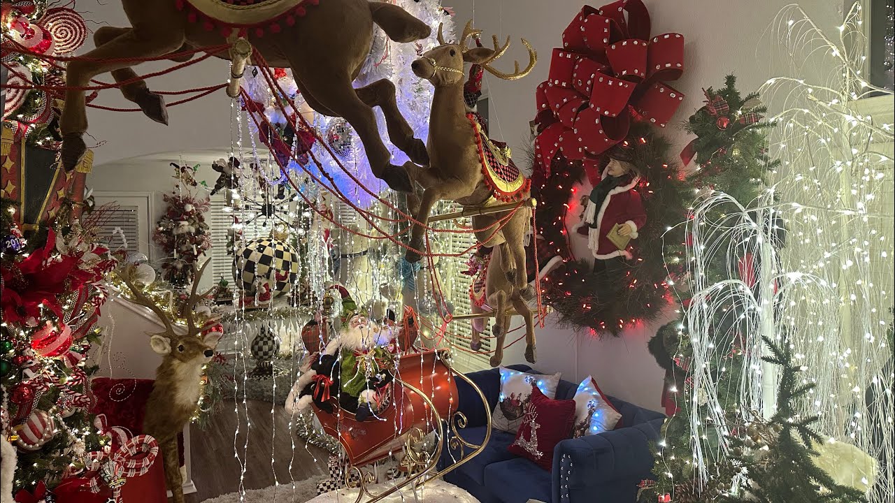 Christmas 2023 decorate with me!! Neiman Marcus, Mark Roberts, Ditz Designs, McKenzie Childs