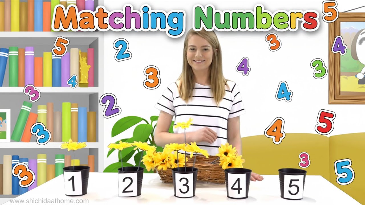 Learning Numbers with Flowers 🌻 | Fun Number Matching Activity for Toddlers