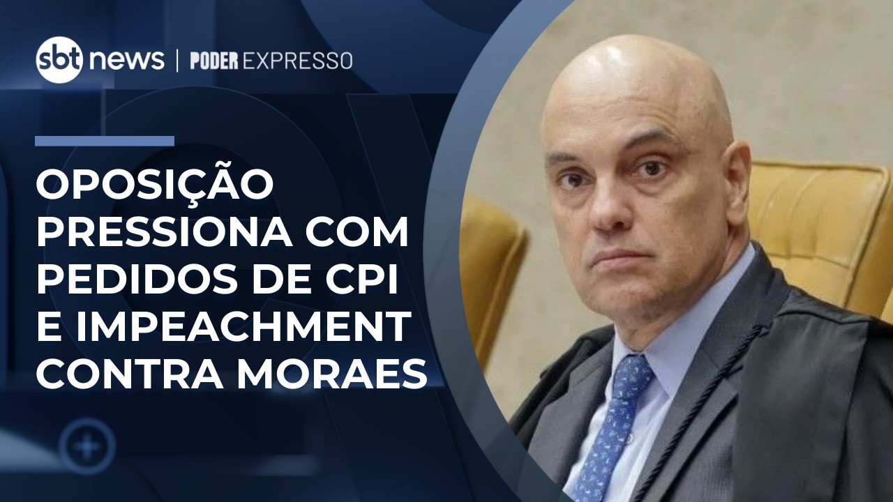 Moraes já foi alvo de três pedidos de CPI e 47 de impeachment no Senado | #PoderExpresso