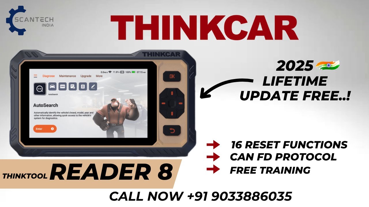 Thinktool Reader 8 Unboxing | Lifetime Update Free Car Scanner #reader8  #automobile #carscanner
