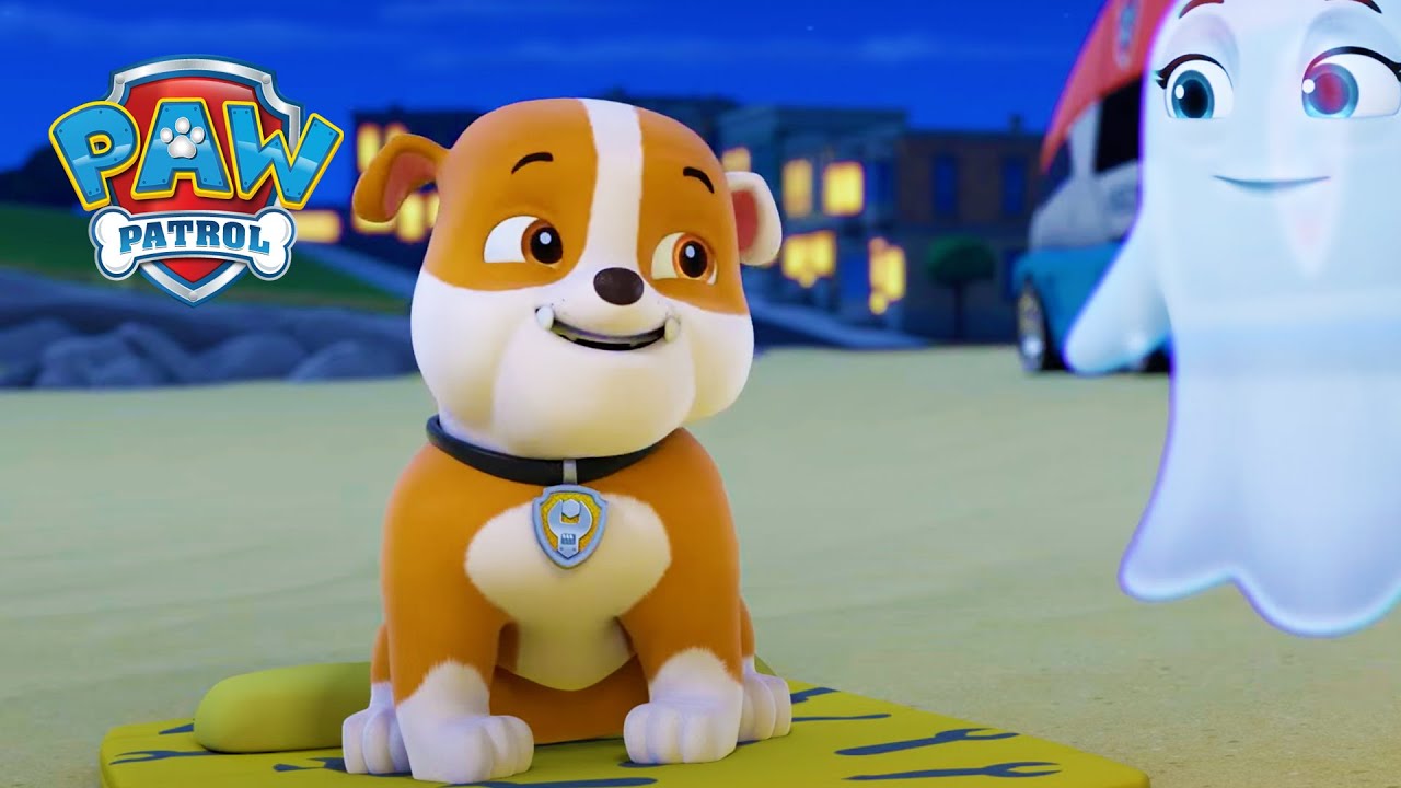 A Friendly Ghost! - PAW Patrol UK - Cartoons for Kids Compilation