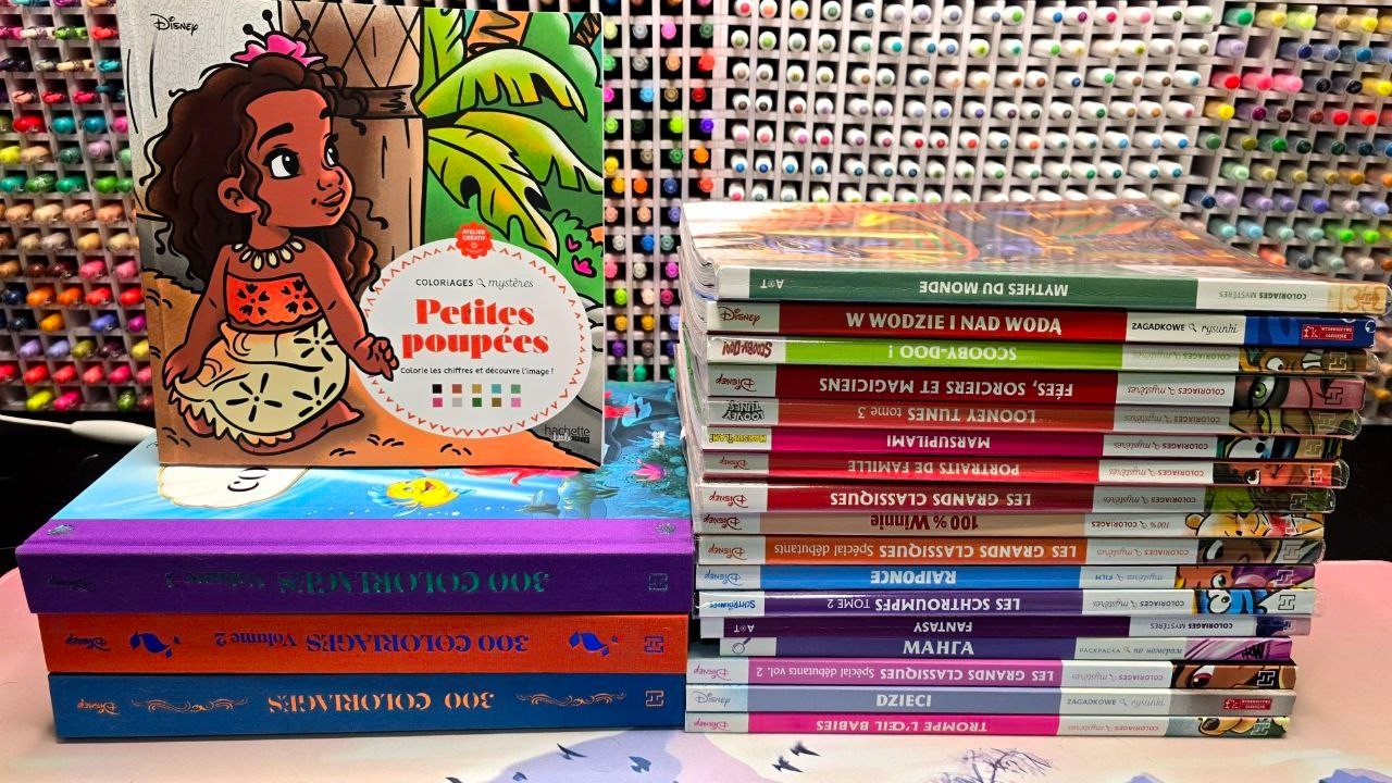 Раскрашенное в Hachette за январь и февраль | 30 картинок