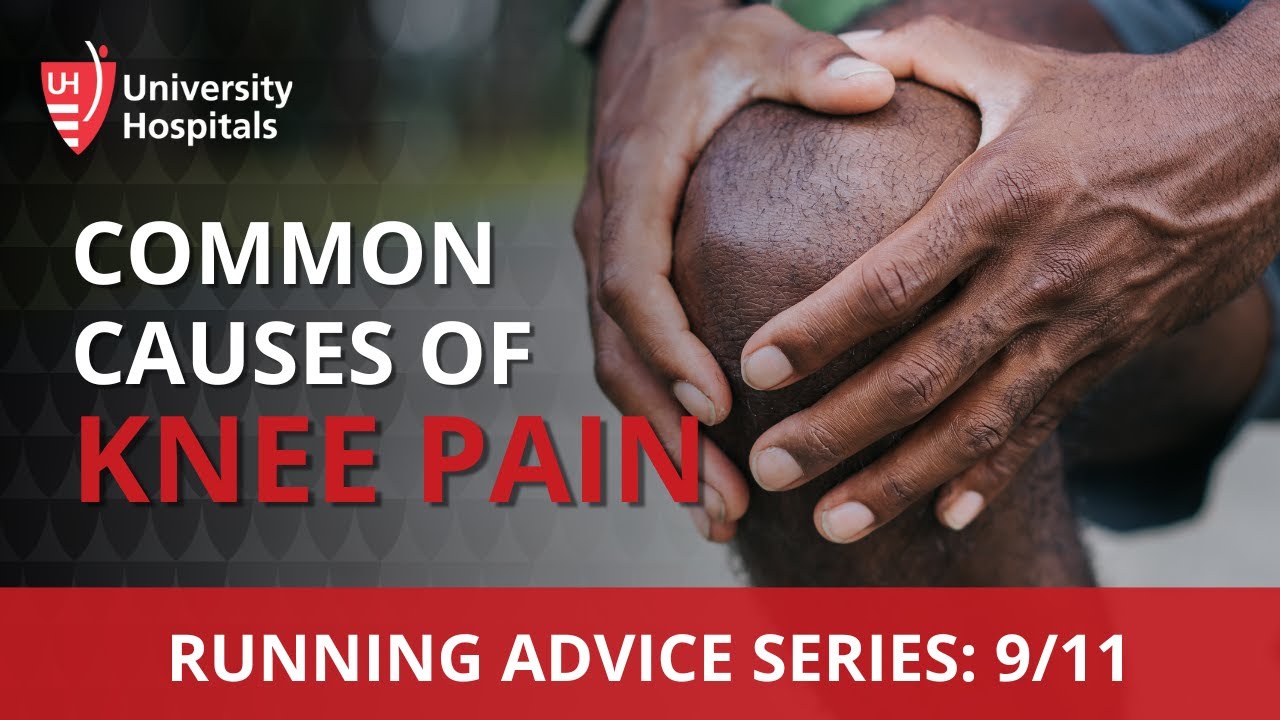 What is the most common cause of knee pain?