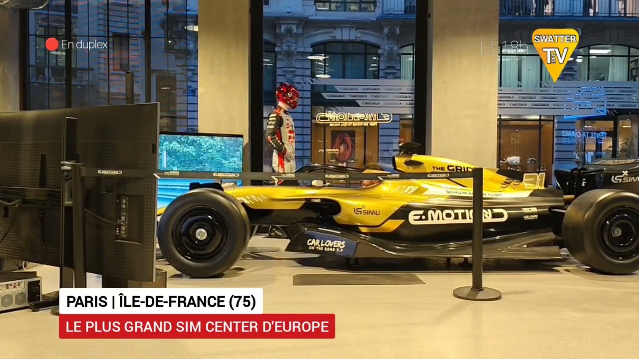 Le plus grand sim center d'Europe