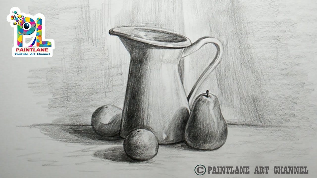 How To Draw Still Life With Pencil |  Pencil Art | Drawing | Shading