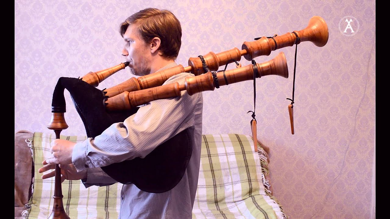 German Medieval Bagpipe \ Dudelsack \ Дудельзак (G\A)