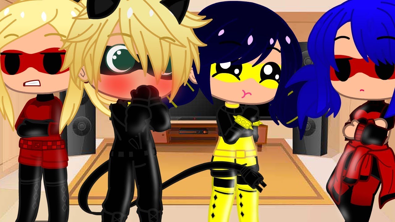 }•Miraculous Scarlet lady reaccionan parte 3•{  #mlb  #reaction #ladybug #chatnoir #marigold #edit