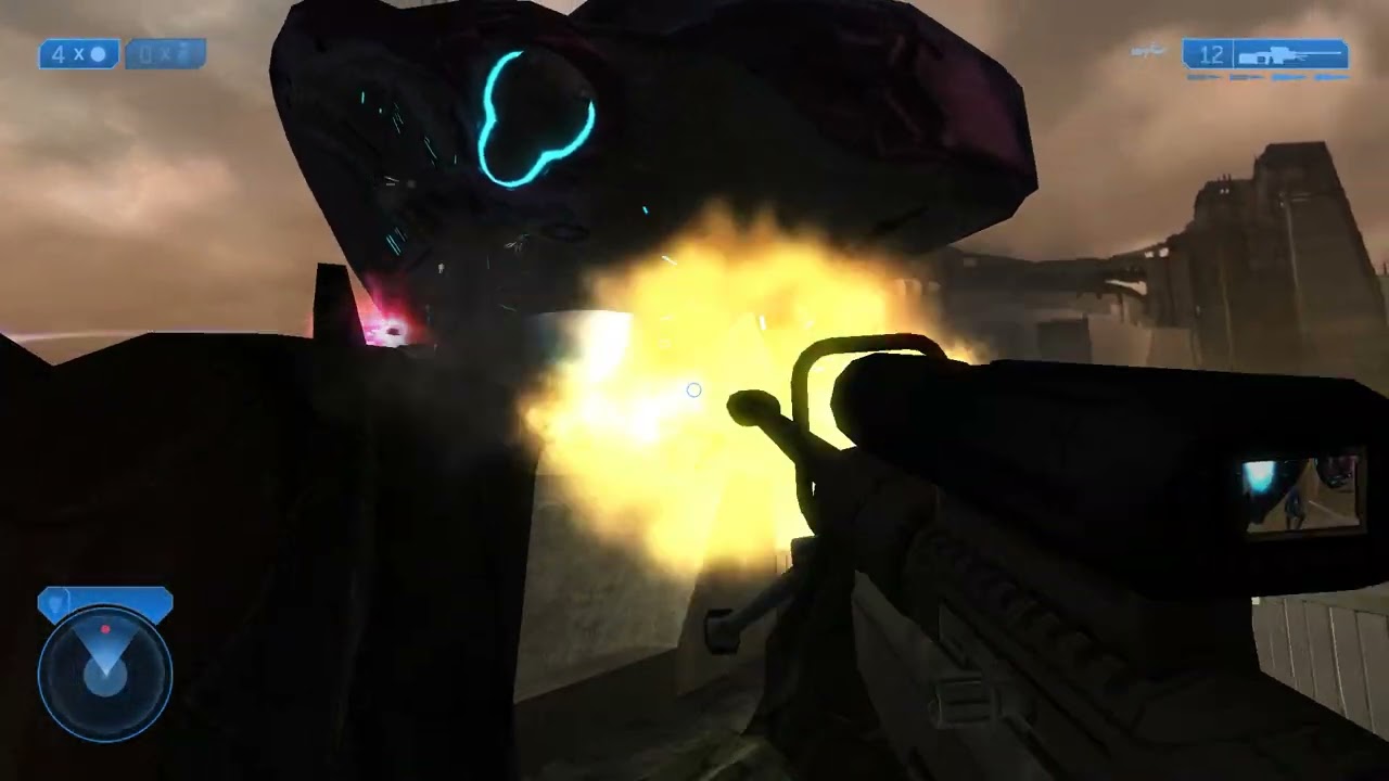 Halo 2 Outskirts Gameplay