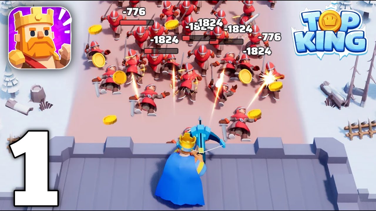 Top King Gameplay Walkthrough Part 1 (iOS, Android)