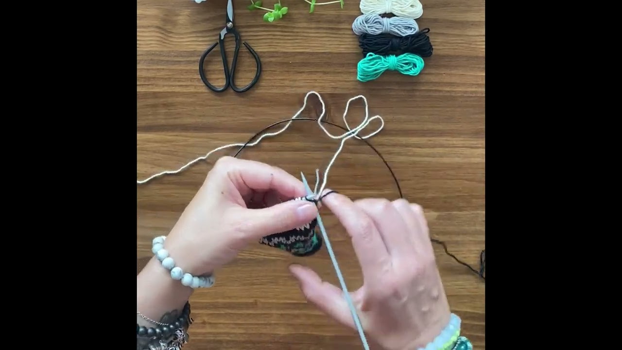 ¿Qué hacer para que no se enreden las hebras cuando tejemos Jacquard?