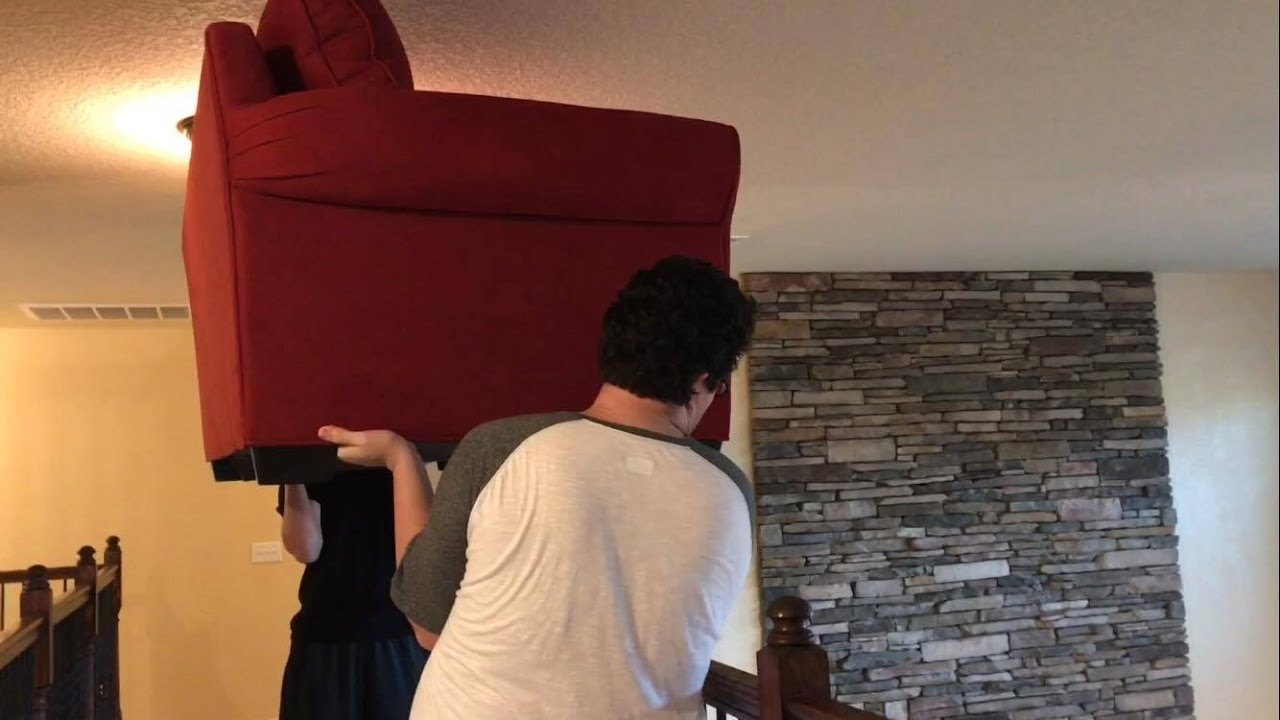 THROWING COUCH AND TV OFF A BALCONY! (JEFFY'S TANTRUM BEHIND THE SCENES)