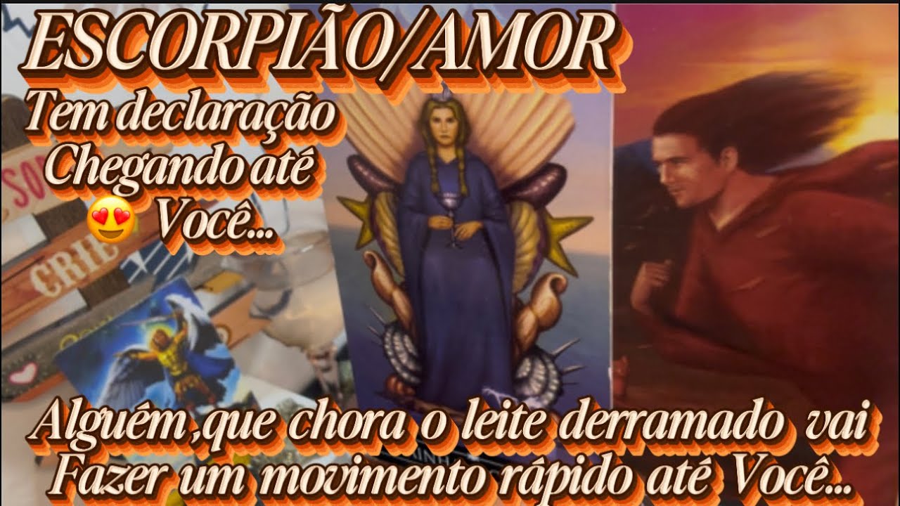 ♏️ESCORPIÃO/AMOR♥️😱😍Tem alguém se movimentando rápido para na sua direção pra viver um amor…