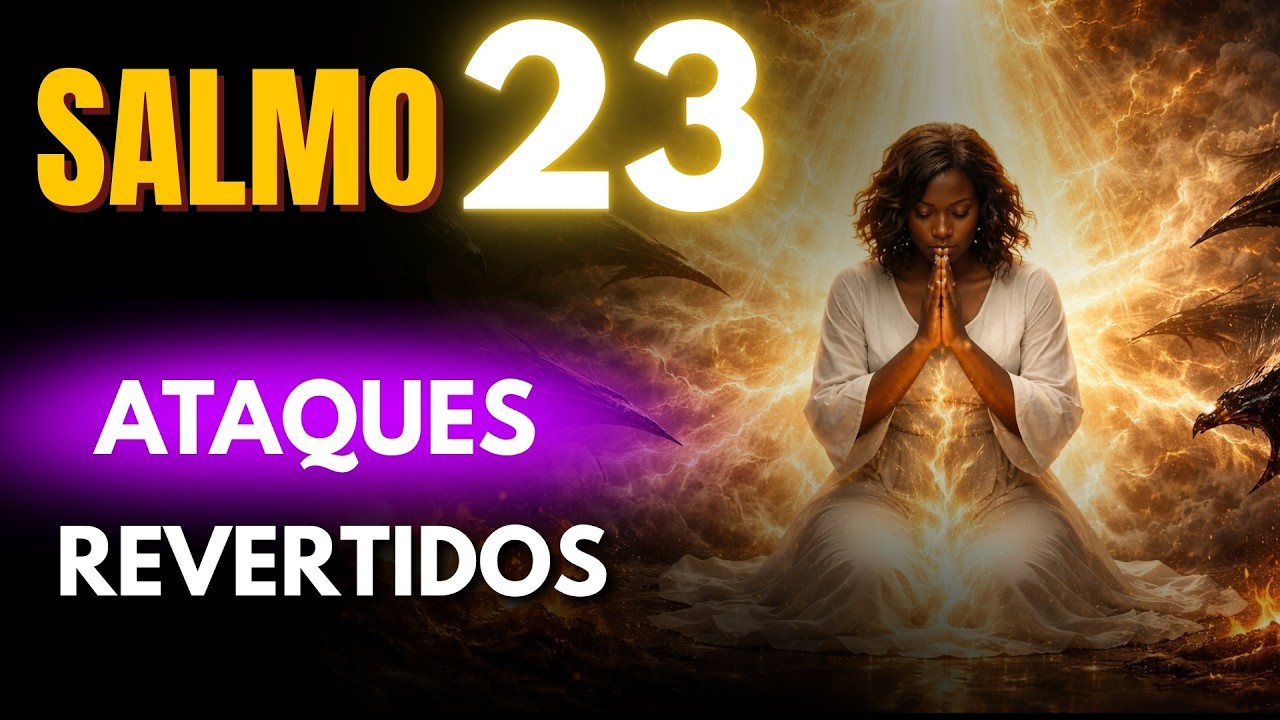 ⚔️ SALMO 23 + 27 + 51: PROTEÇÃO DIVINA Ativada — Reverte Ataques Espirituais