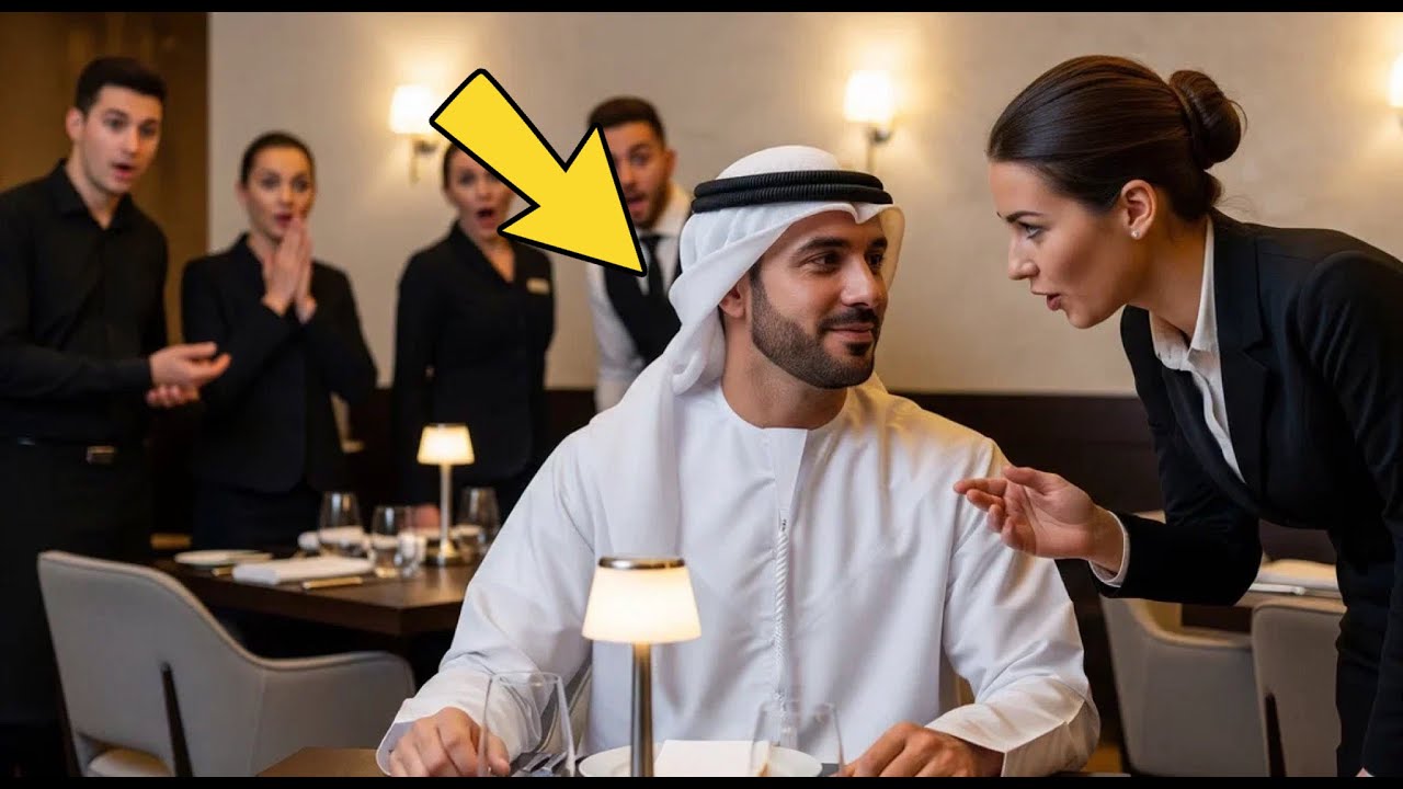 KUKAAN RAVINTOLASSA EI YMMÄRTÄNYT ARABIALAISTA SHEIKKIÄ, MUTTA TARJOILIJA YLLÄTTI PUHUMALLA ARABIAA.