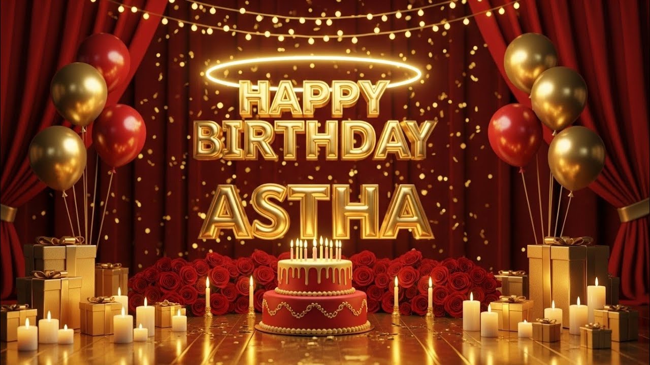 Happy Birthday Astha | Astha Happy Birthday Song | Astha WhatsApp Status