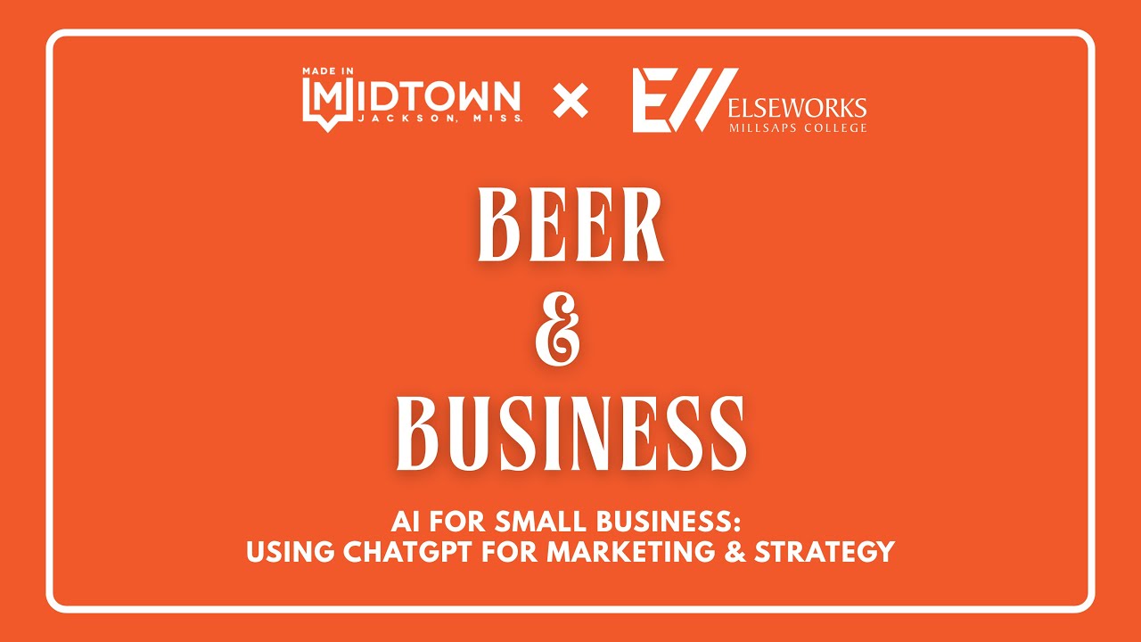BAM x EW | Beer & Business: AI for Small Business