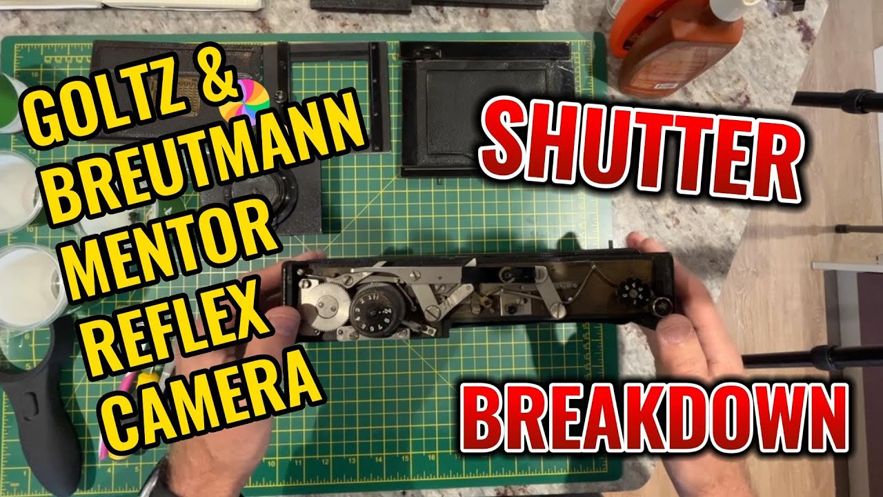 1920's/30's Goltz and Breutmann Mentor Klapp Reflex Camera - Shutter issues