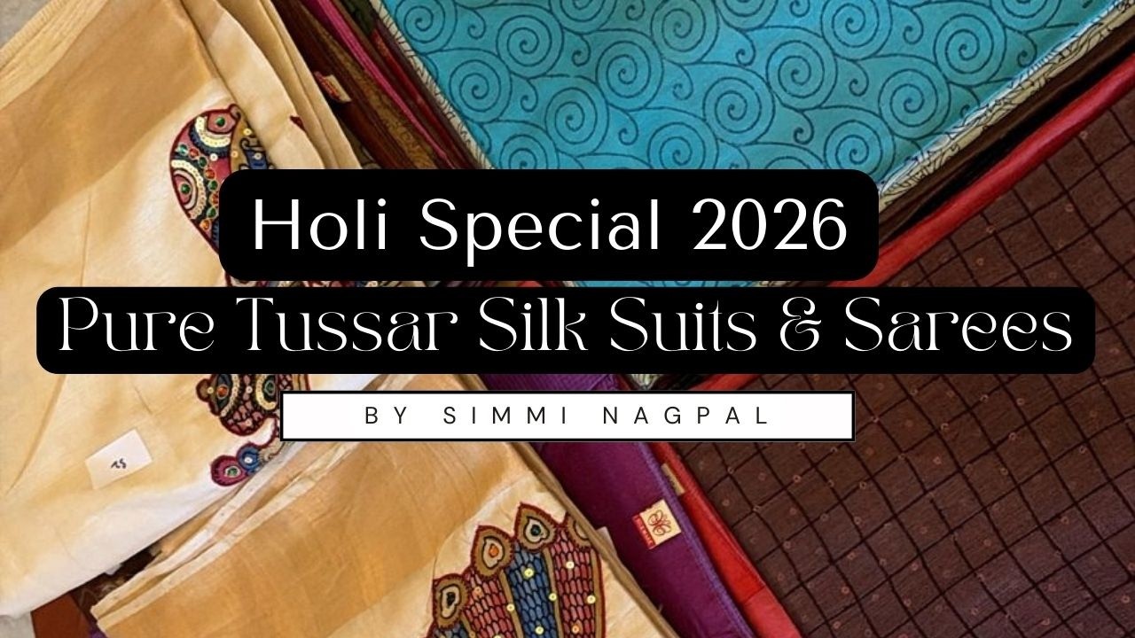 Grand Tussar Silk Collection | Holi Special 2026