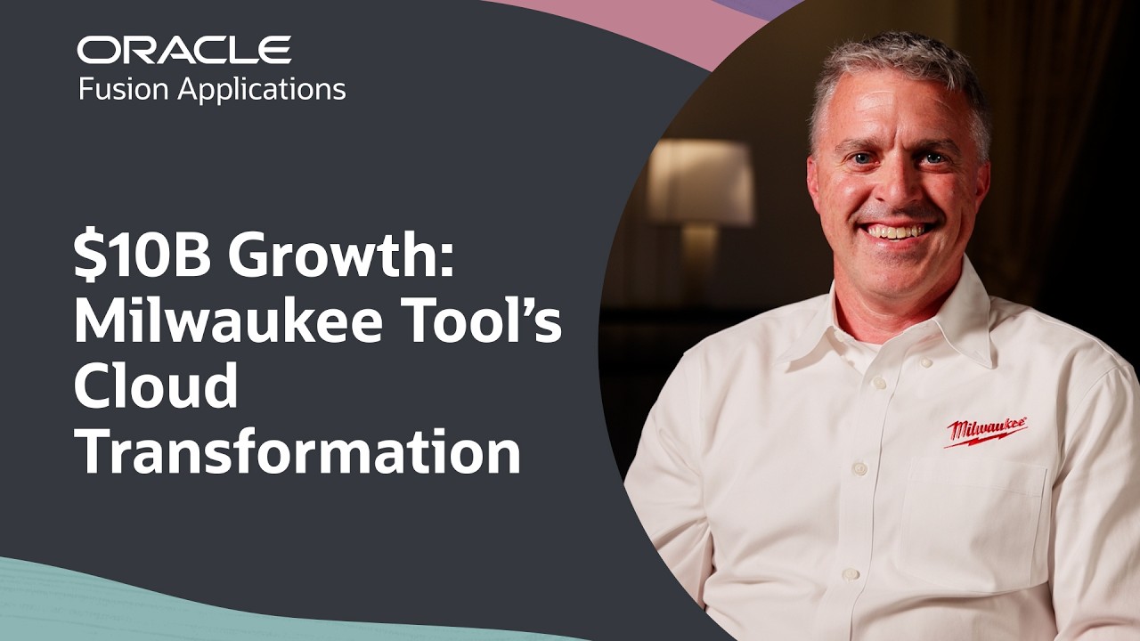 Milwaukee Tools Drives Global Growth with Oracle Fusion Cloud Applications