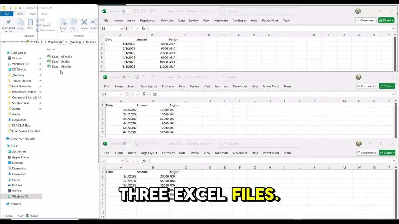 How to Load Multiple Excel Files into SQL Server Automatically  ? COZYROC SSIS components suite