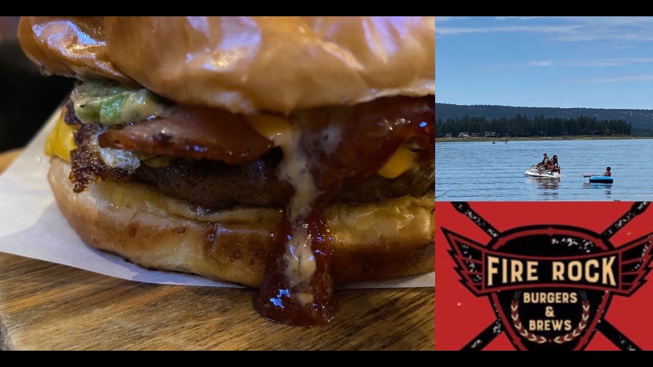 Best Damn Burgers in Big Bear! Fire Rock Burger