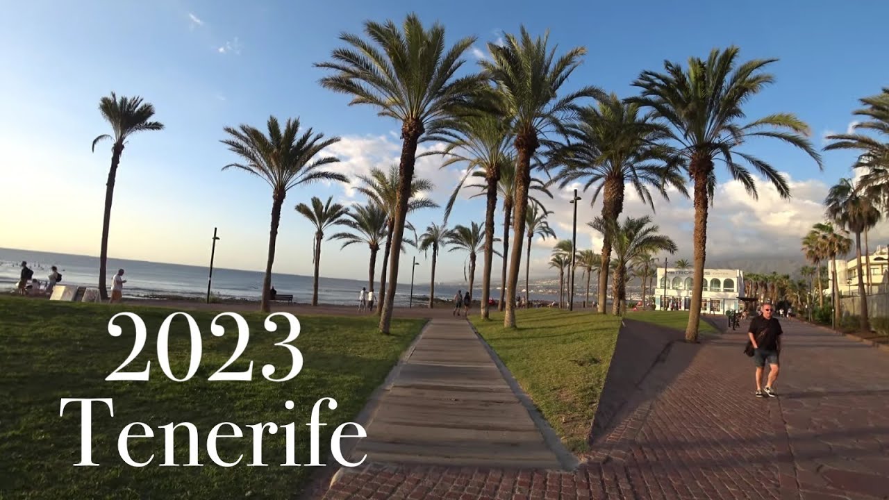 Walking in the Sunset in Tenerife - January 2023