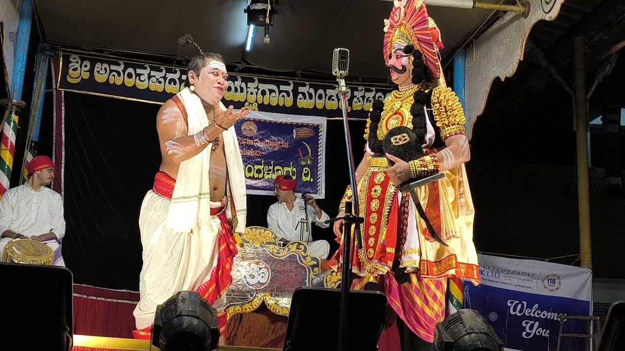 ಯಾರನ್ನೂ ಬಿಡದೇ ನಗಿಸುವ ಮುಗ್ದನ ಹಾಸ್ಯ #ರವೀಂದ್ರದೇವಾಡಿಗ-ಇವರುಬಂದು ರಂಗಸ್ಥಳದಲ್ಲಿ ನಿಂತ್ರೆನೇ ಹಾಸ್ಯ#yakshagana