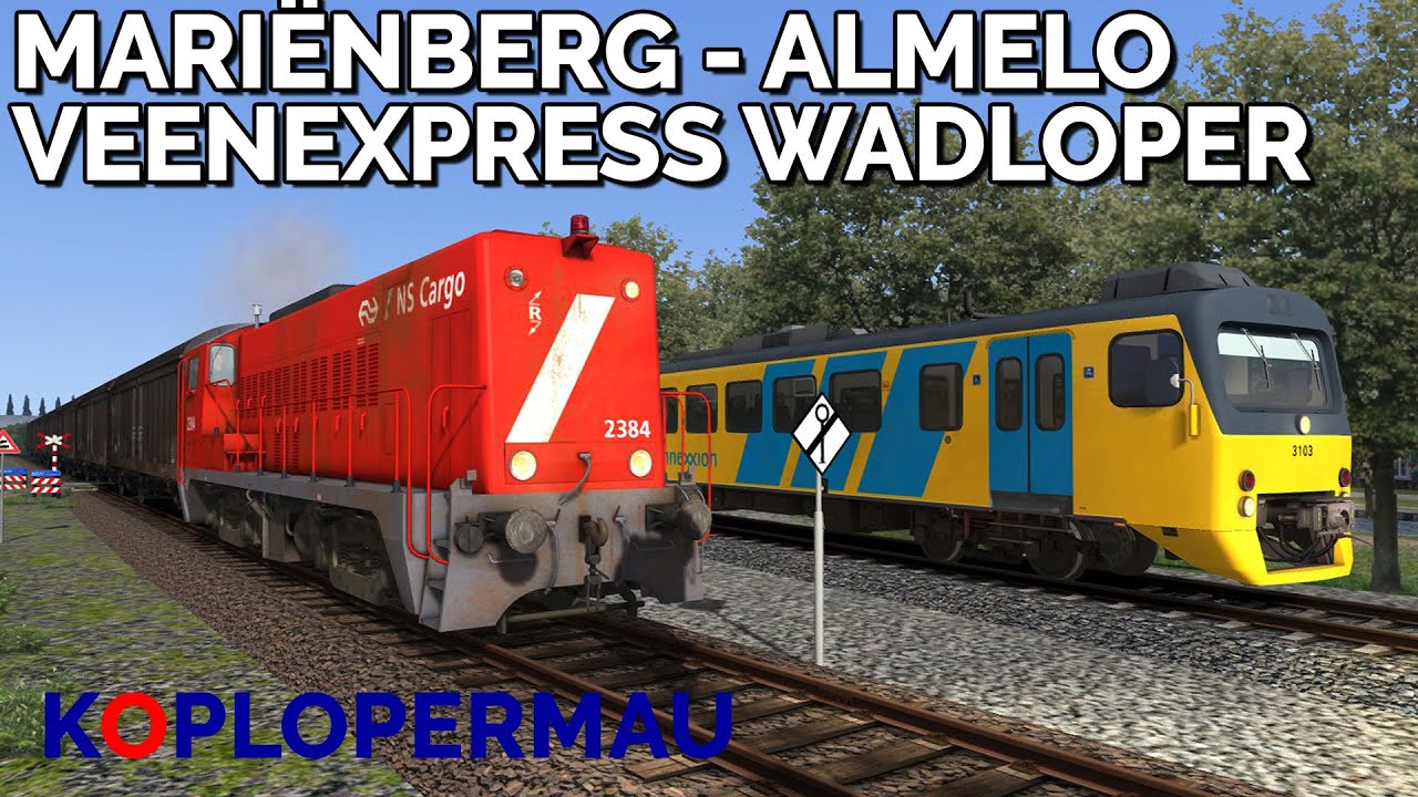 Train Simulator 2022: VeenExpress Wadloper van Mariënberg naar Almelo!