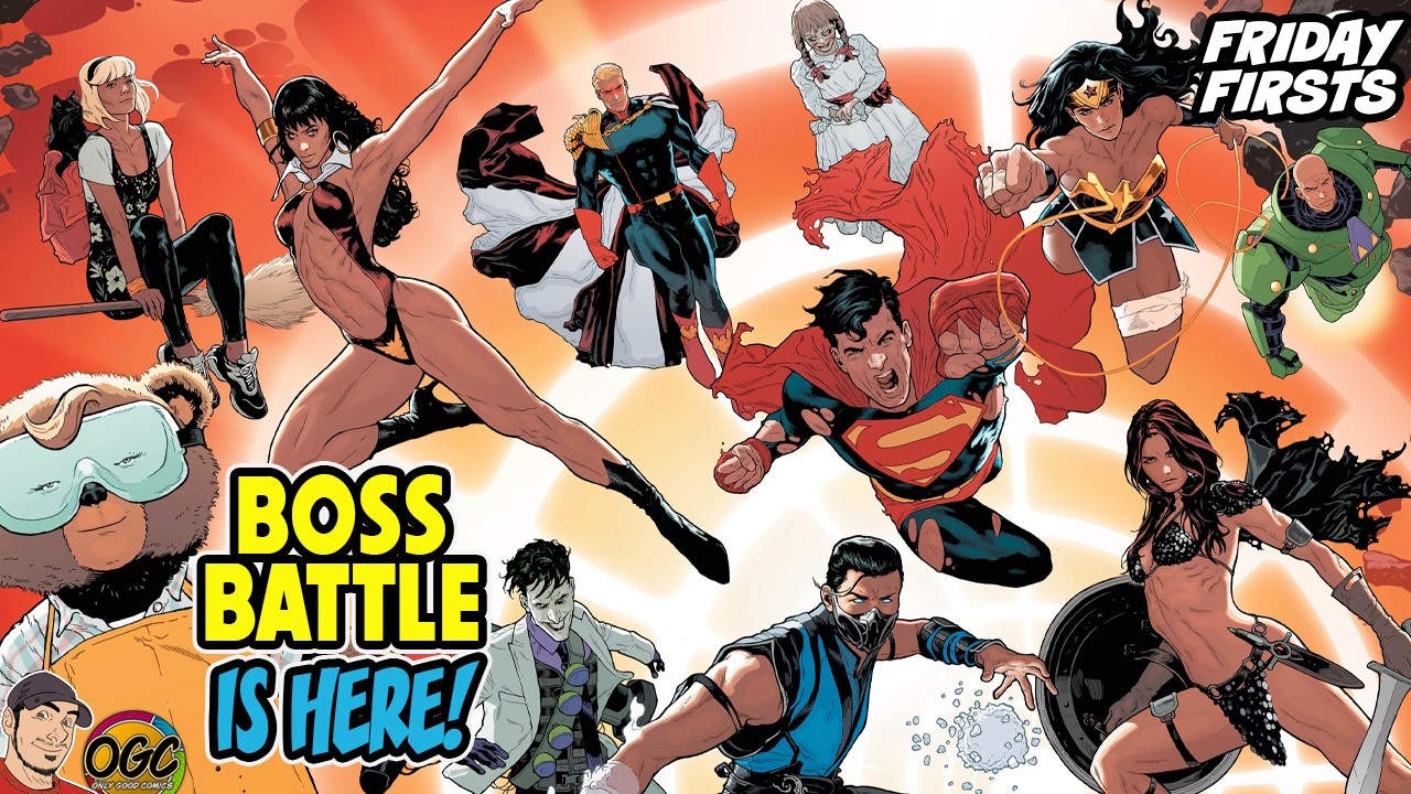 Wonder Woman vs. Red Sonja! Superman vs. Homelander! AEW vs. JLA! Firsts for 2-4-26! | Friday Firsts