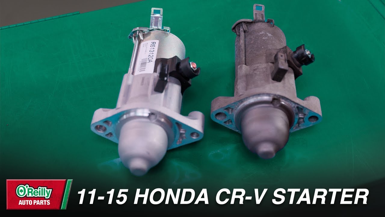 How To: Replace the Starter in a 2011-2015 Honda CR-V