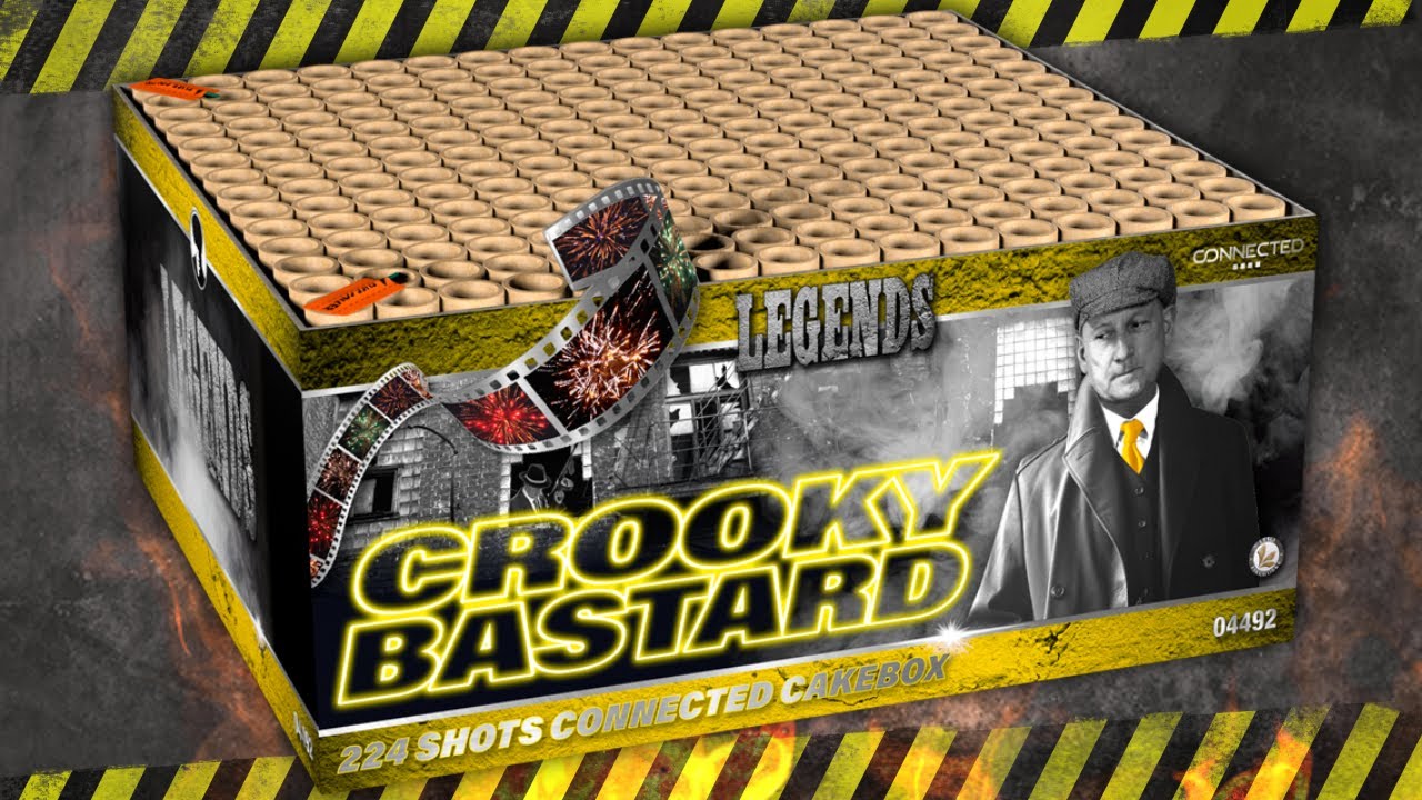 Crooky Bastard - Showboxes - Lesli Fireworks - 04492