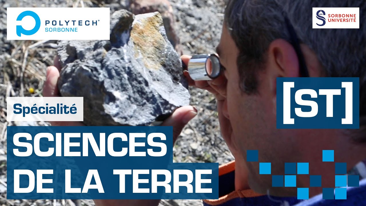 Spécialité [ST] Sciences de la Terre de Polytech Sorbonne