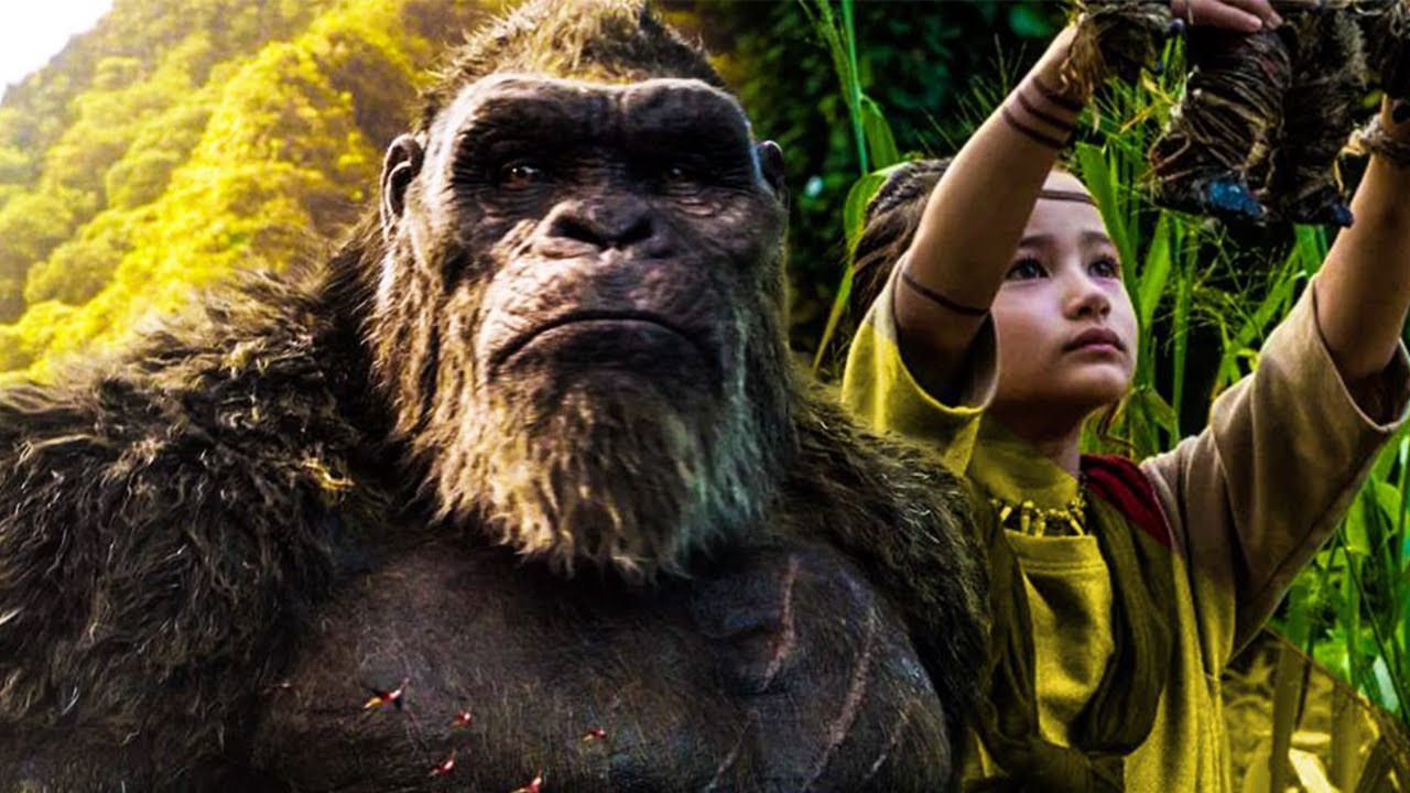 The Little Girl Who Always Accompanies King Kong || Godzilla vs Kong 2021